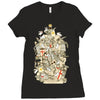 bad tempered rodents Ladies Fitted T-Shirt