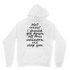 Me? Crazy? I should get down off this unicorn and slap you Unisex Hoodie
