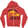 I Don't Care How Many Miles Per Gallon Zipper Hoodie