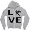 love hairstylist Zipper Hoodie
