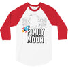 Family Trip To Moon 3/4 Sleeve Shirt