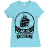 Sailor Life Is Adventure Dare It Ladies Fitted T-Shirt