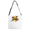 bat man and robin Adjustable Strap Totes