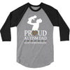 proud Autism dad 3/4 Sleeve Shirt