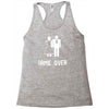game over Racerback Tank