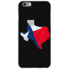 Eroded Texas Map With Flag iPhone 6/6s Case
