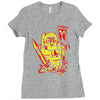 knight owl Ladies Fitted T-Shirt