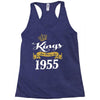 kings are born in 1955 Racerback Tank