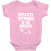 Greatest Stepmom In The Universe Baby Onesie