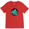 mountains V-Neck Tee