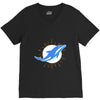 dolfin V-Neck Tee