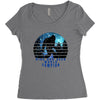 Big Foot Women's Triblend Scoop T-shirt