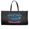 I Love Someone with Thyroid Cancer to The Moon and Back to Infinity Weekender Totes