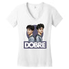 Dobre Twins Women's V-Neck T-Shirt