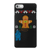 cookie monster gingerbread man ugly christmas sweater iPhone 7 Case