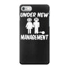 under new management stag night wedding mens iPhone 7 Case