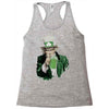 st patricks day  uncle sam Racerback Tank