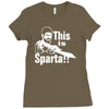 this is sparta  film Ladies Fitted T-Shirt