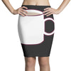 glass and coffee Pencil Skirts