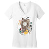 pitfalls and perils Women's V-Neck T-Shirt