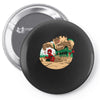 an amazing sand castle Pin-back button