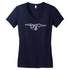 star trek enterprise inspired Women's V-Neck T-Shirt