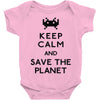 save the planet Baby Onesie