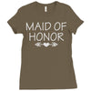 maid of honor Ladies Fitted T-Shirt