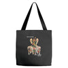 WE'RE BROKEN Tote Bags