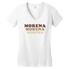 Morena Morena Morena Women's V-Neck T-Shirt