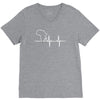 my heart pumps africa V-Neck Tee