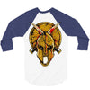 skull spartan 3/4 Sleeve Shirt