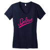 believe hand lettering printed t shirt Women's V-Neck T-Shirt
