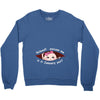 January Peeking Out Asian Baby Girl Crewneck Sweatshirt