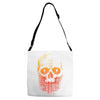skull gradient Adjustable Strap Totes
