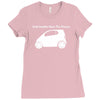only smarties have the answer'   funny Ladies Fitted T-Shirt