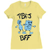 peanut butter and jelly   bff Ladies Fitted T-Shirt