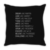 Dream Like Martin Throw Pillow