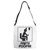 party pooper Adjustable Strap Totes