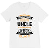 Super Cool Uncle Of A Freaking Awesome Niece V-Neck Tee