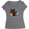 make your own luck Women's Triblend Scoop T-shirt
