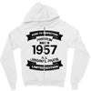 Premium Vintage 1957 Zipper Hoodie