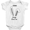 some bunny loves me Baby Onesie