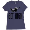get high Ladies Fitted T-Shirt