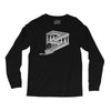 some game involving falling blocks in the style of m.c. escher Long Sleeve Shirts