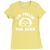 bernie sander 2016 feel the bern Ladies Fitted T-Shirt