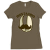 mustachio Ladies Fitted T-Shirt