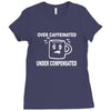 over caffeine Ladies Fitted T-Shirt
