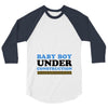 Baby Boy Under Construction 3/4 Sleeve Shirt