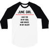June Girl 3/4 Sleeve Shirt
